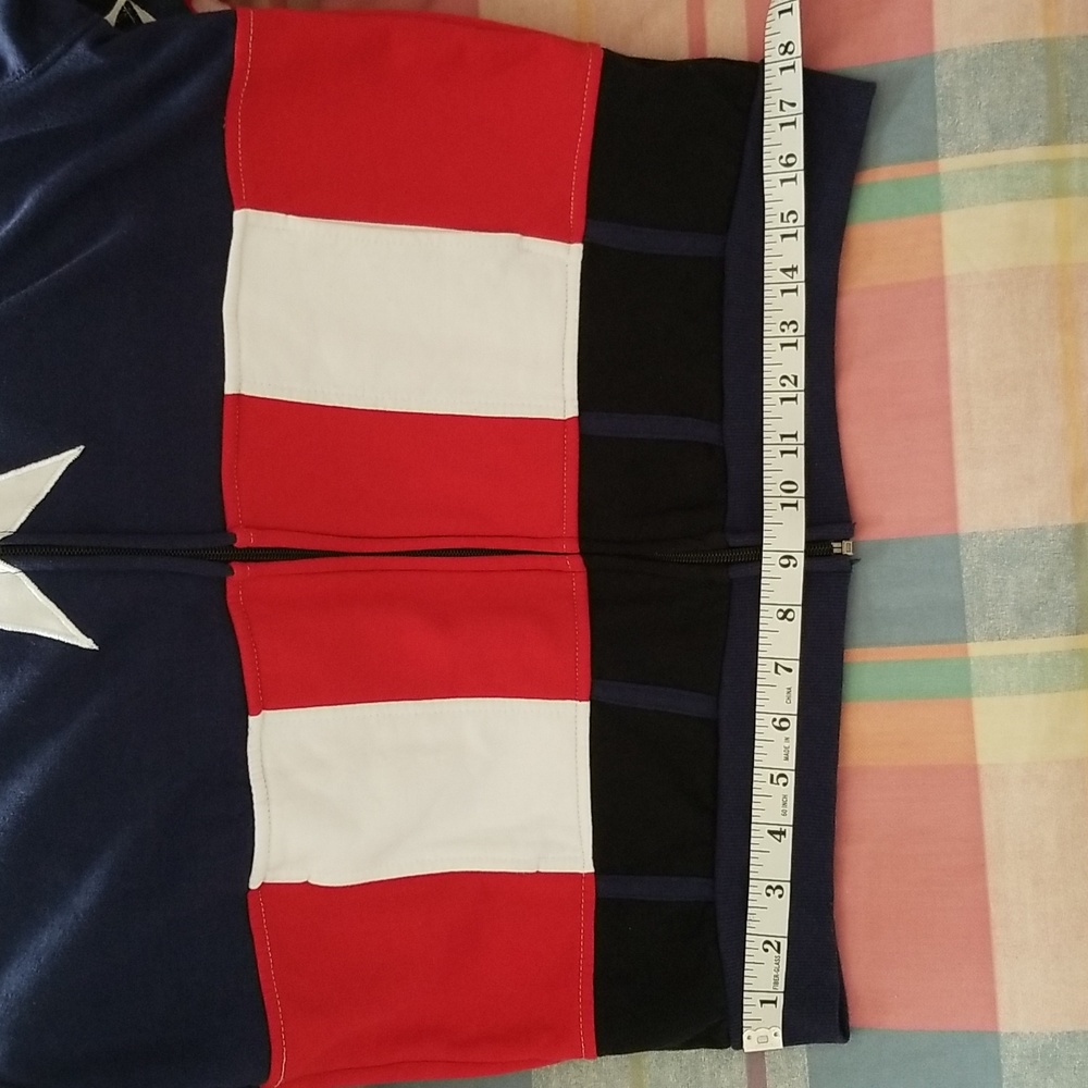 Captain America Zip-Up Hoodie / Size Boys XL - Picture 5 of 7